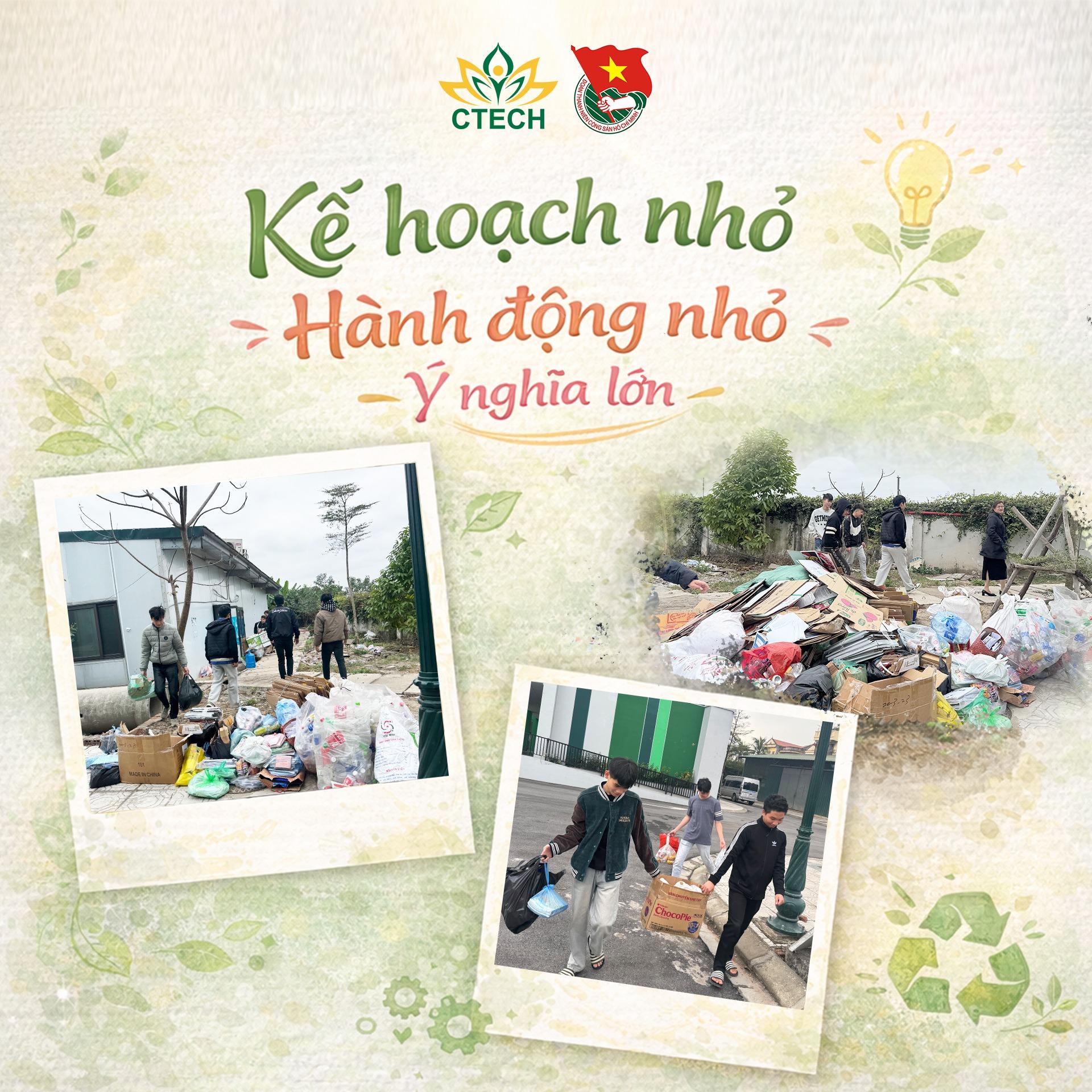 CTECH Phát Động "Kế Hoạch Nhỏ" 2026: Gom Góp Yêu Thương - Chung Tay Sống Xanh