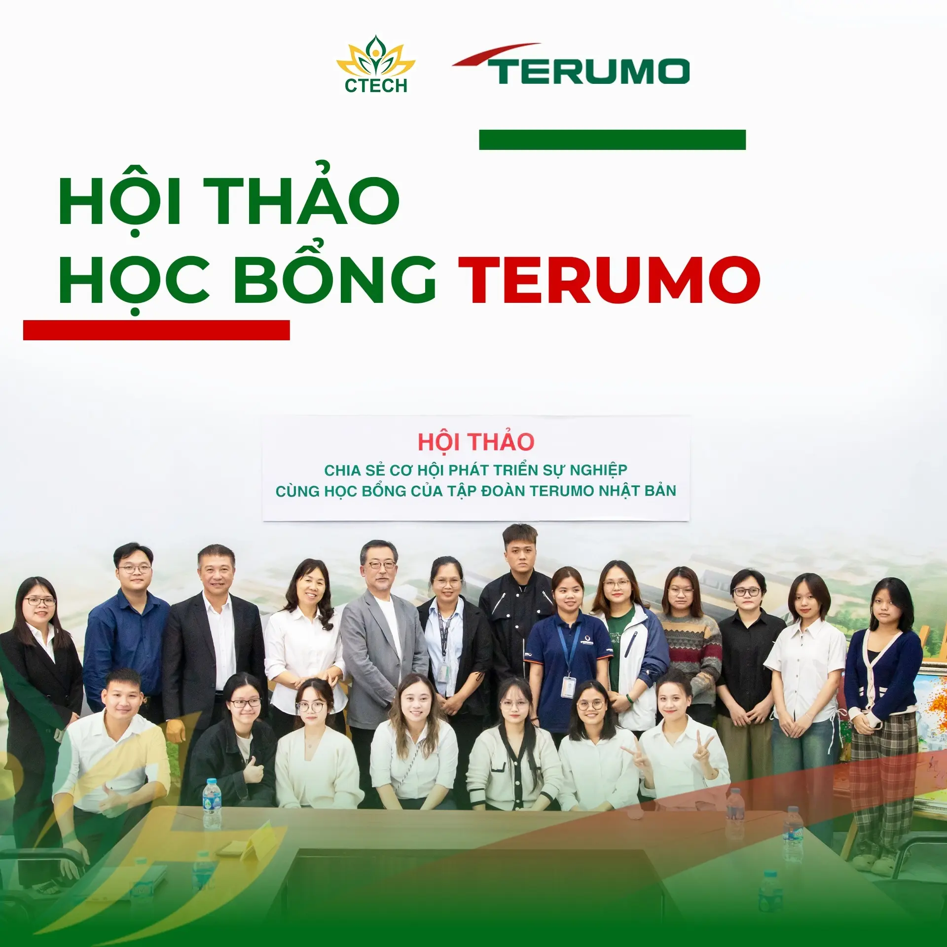 HỘI THẢO PHÁT TRIỂN SỰ NGHIỆP & HỌC BỔNG TERUMO NHẬT BẢN 2025