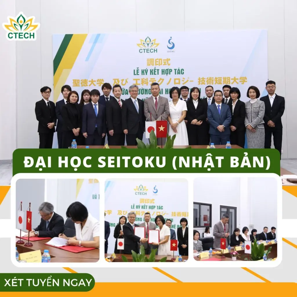 Các đối tác của CTECH trong đào tạo và tiếp nhận sinh viên ngành Điều dưỡng