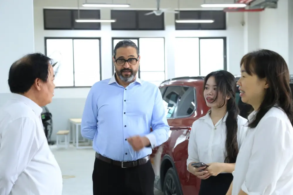 Chuyên gia công nghệ AI từ CHLB Đức đến thăm và tìm hiểu cơ hội hợp tác với CTECH