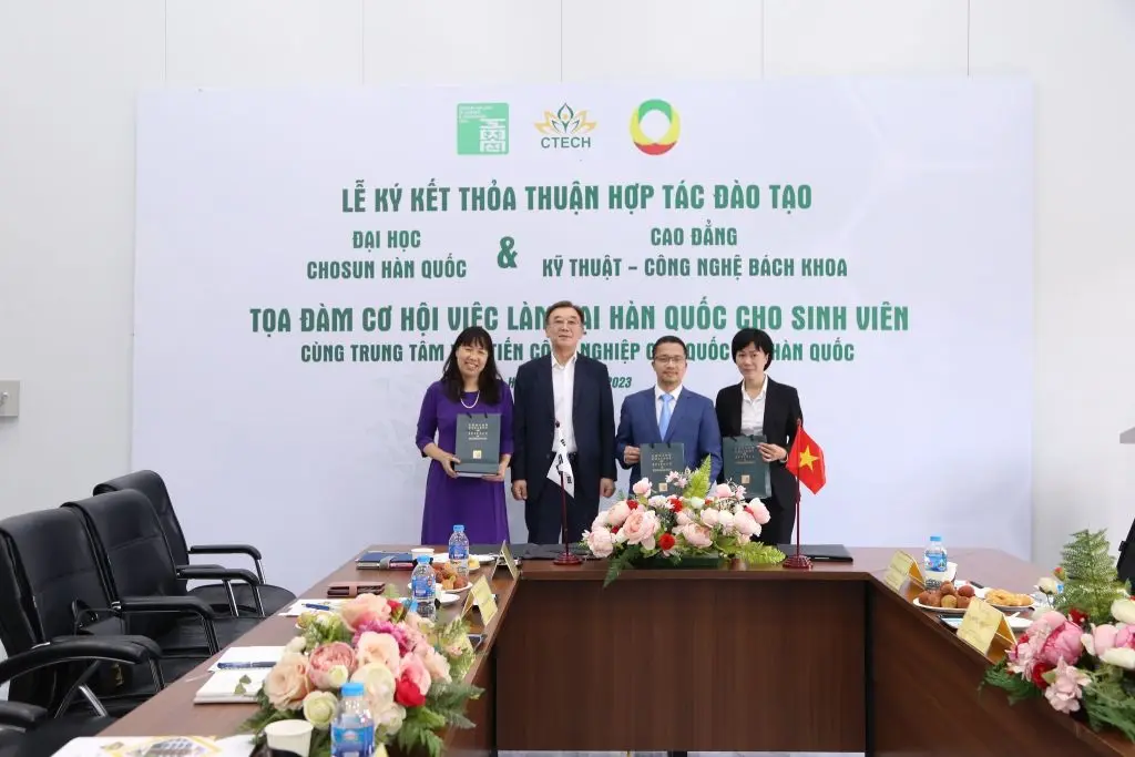 Cơ hội lớn cho sinh viên từ các Chương trình liên kết đào tạo giữa CTECH và ĐH Chosun (Hàn Quốc)