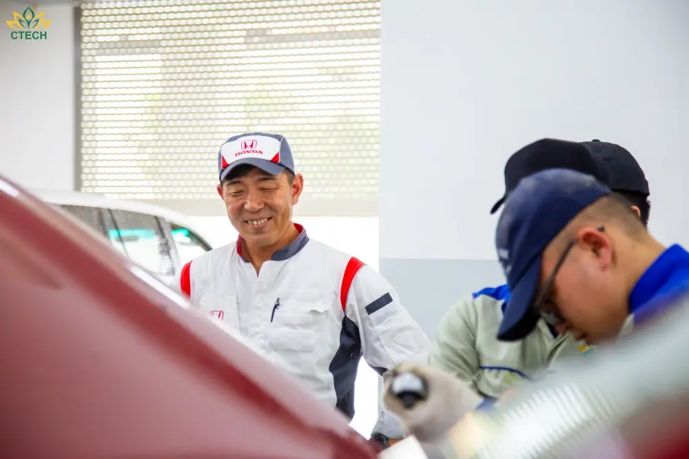 CTECH Bids Farewell to Two Training Experts from Nissan and Honda (Japan)