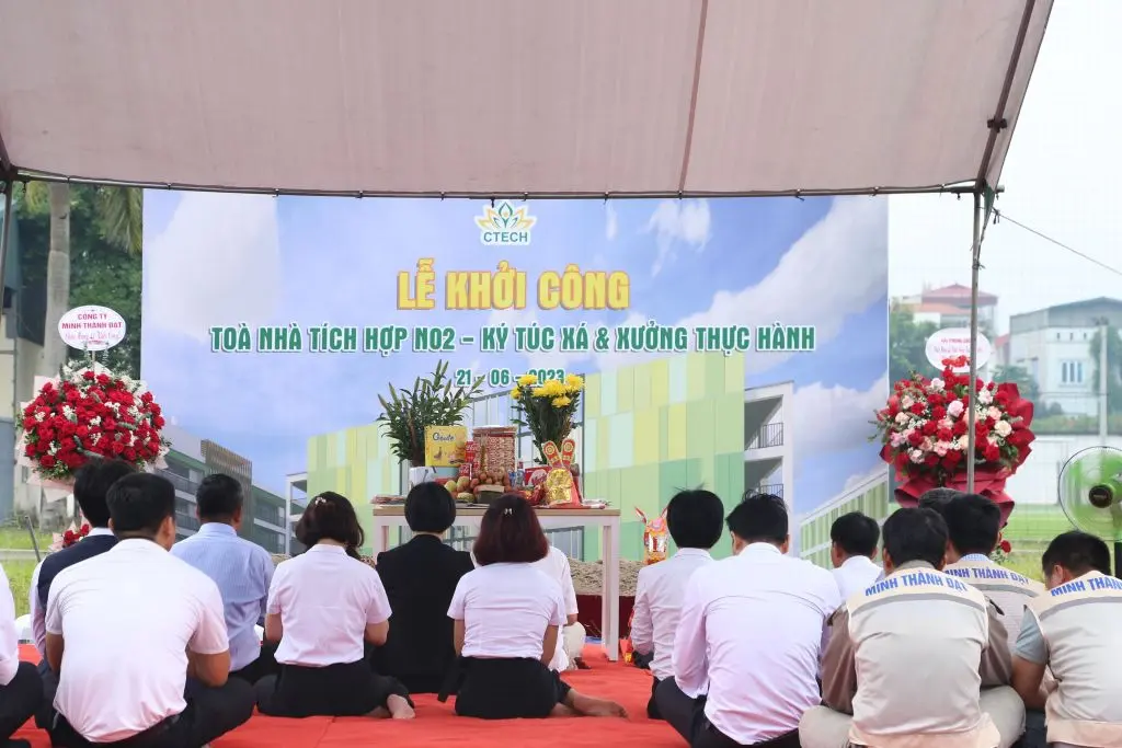 CTECH khởi công xây dựng Tòa nhà tích hợp N02