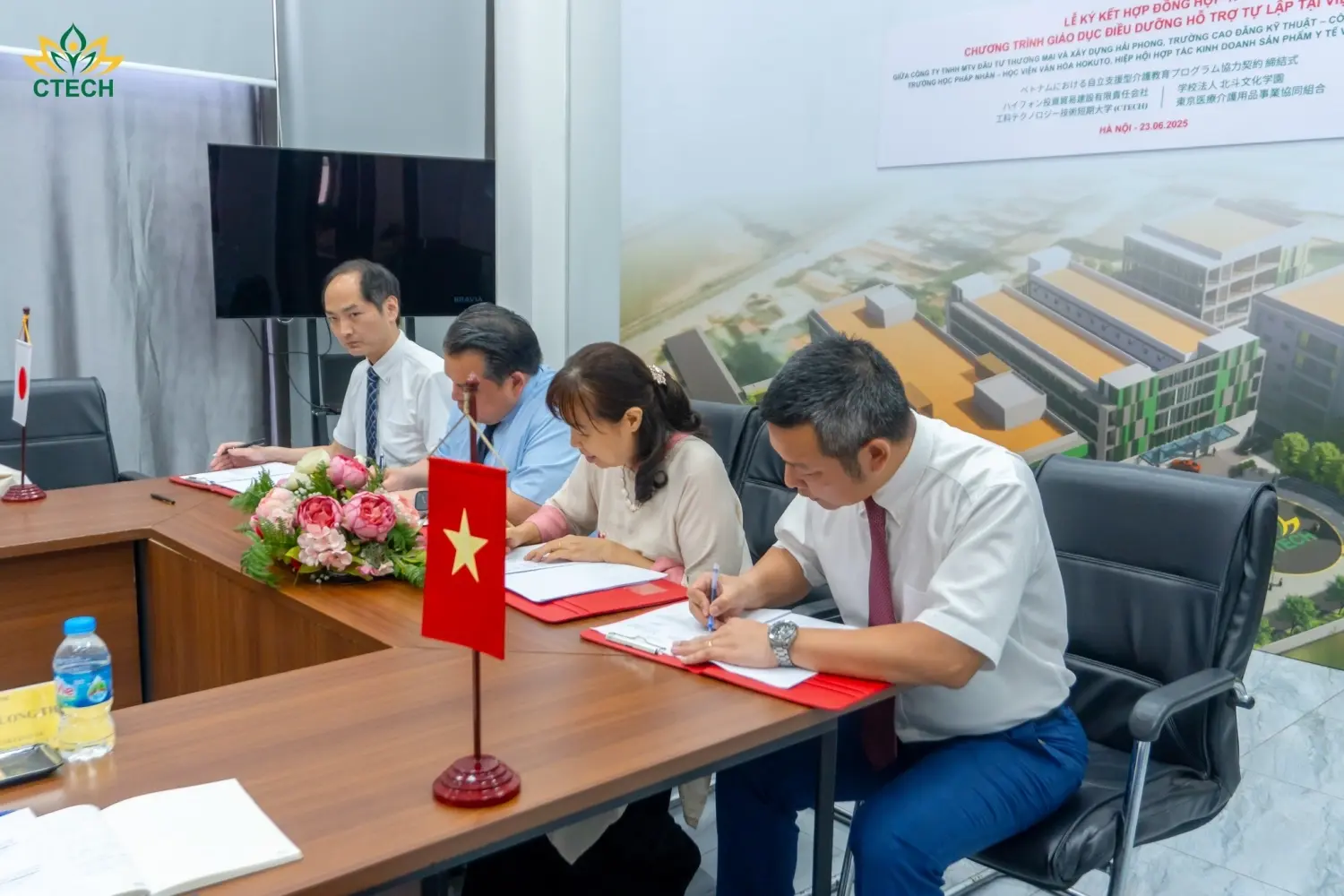 CTECH、国際的な看護教育協力に関する覚書を締結 ― 自立し、世界で通用するプロフェッショナルな看護人材の育成を目指して