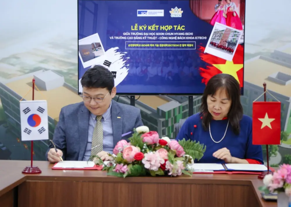 CTECH ký kết với ĐH Soon Chun Hyang (Hàn Quốc), đẩy mạnh hợp tác giáo dục toàn diện