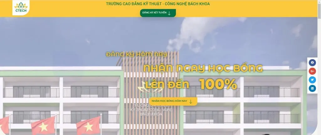 Ra mắt Trang tuyển sinh Trường Cao đẳng Kỹ thuật-Công nghệ Bách Khoa