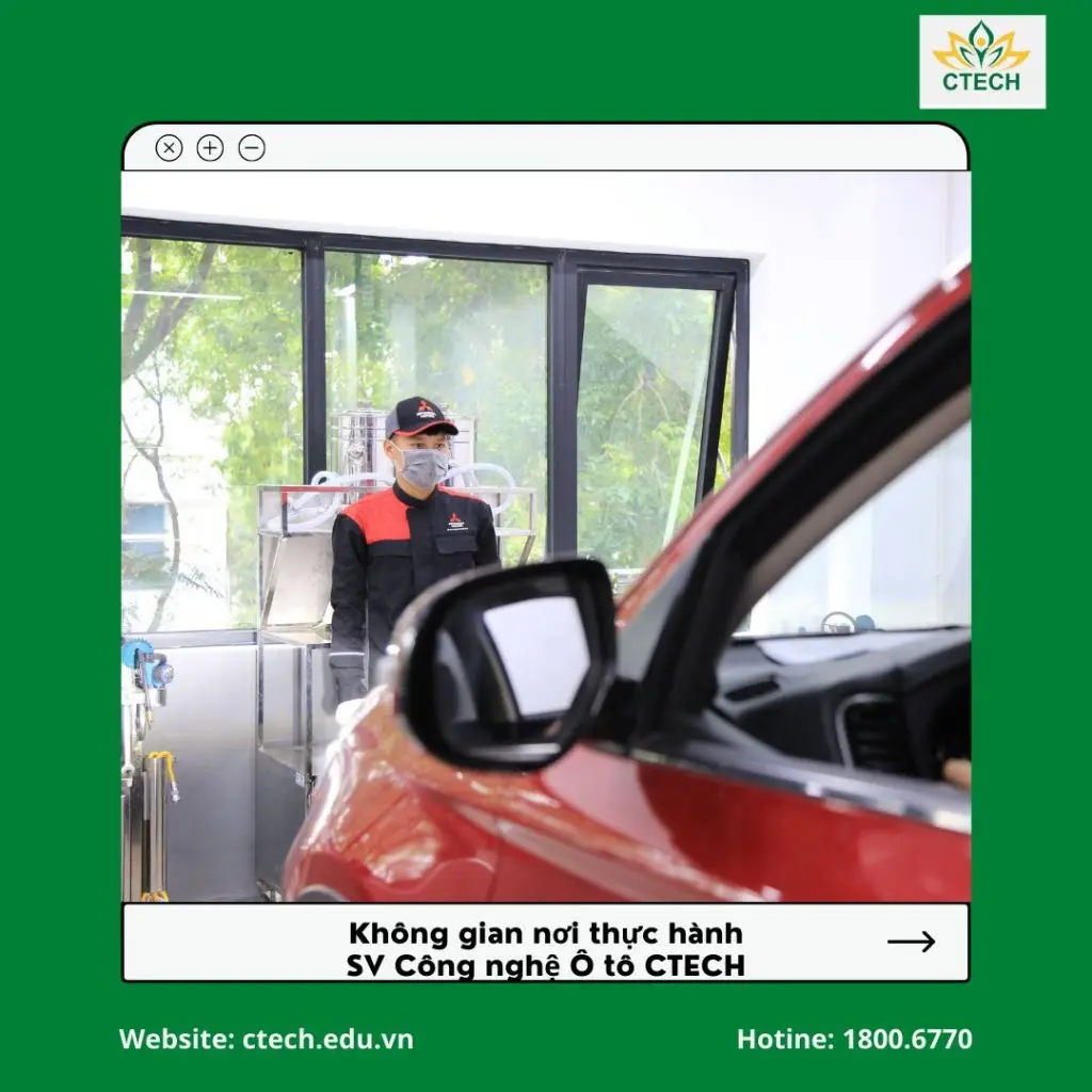Tìm hiểu nhanh về Ngành Công nghệ Ô tô của Trường CĐ Kỹ thuật - Công nghệ Bách Khoa