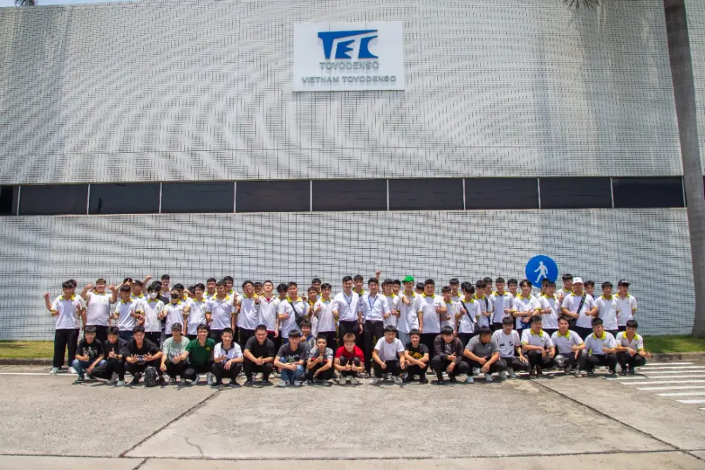 Sinh viên CTECH trải nghiệm thực tế tại Nhà máy Toyo Denso Việt Nam