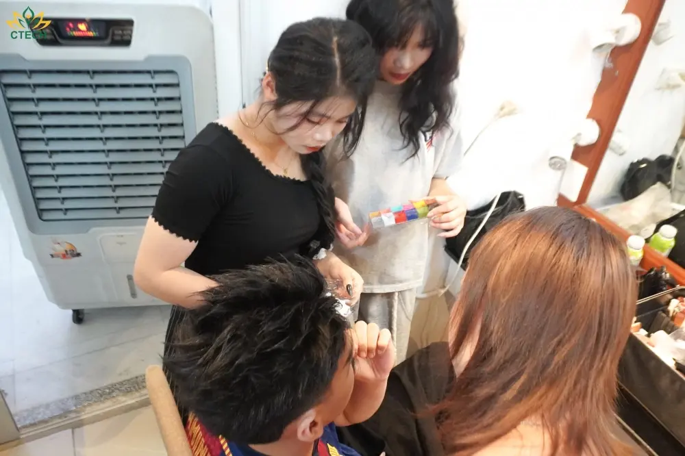 CTECH Beauty Care Students Gain Hands-On Experience with Peaceful Sky Theater Troupe