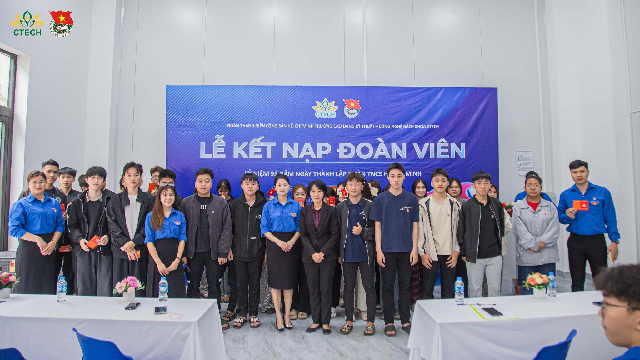 Lễ Kết Nạp Đoàn Viên Mới CTECH 2026 – Kỷ Niệm 95 Năm Thành Lập Đoàn