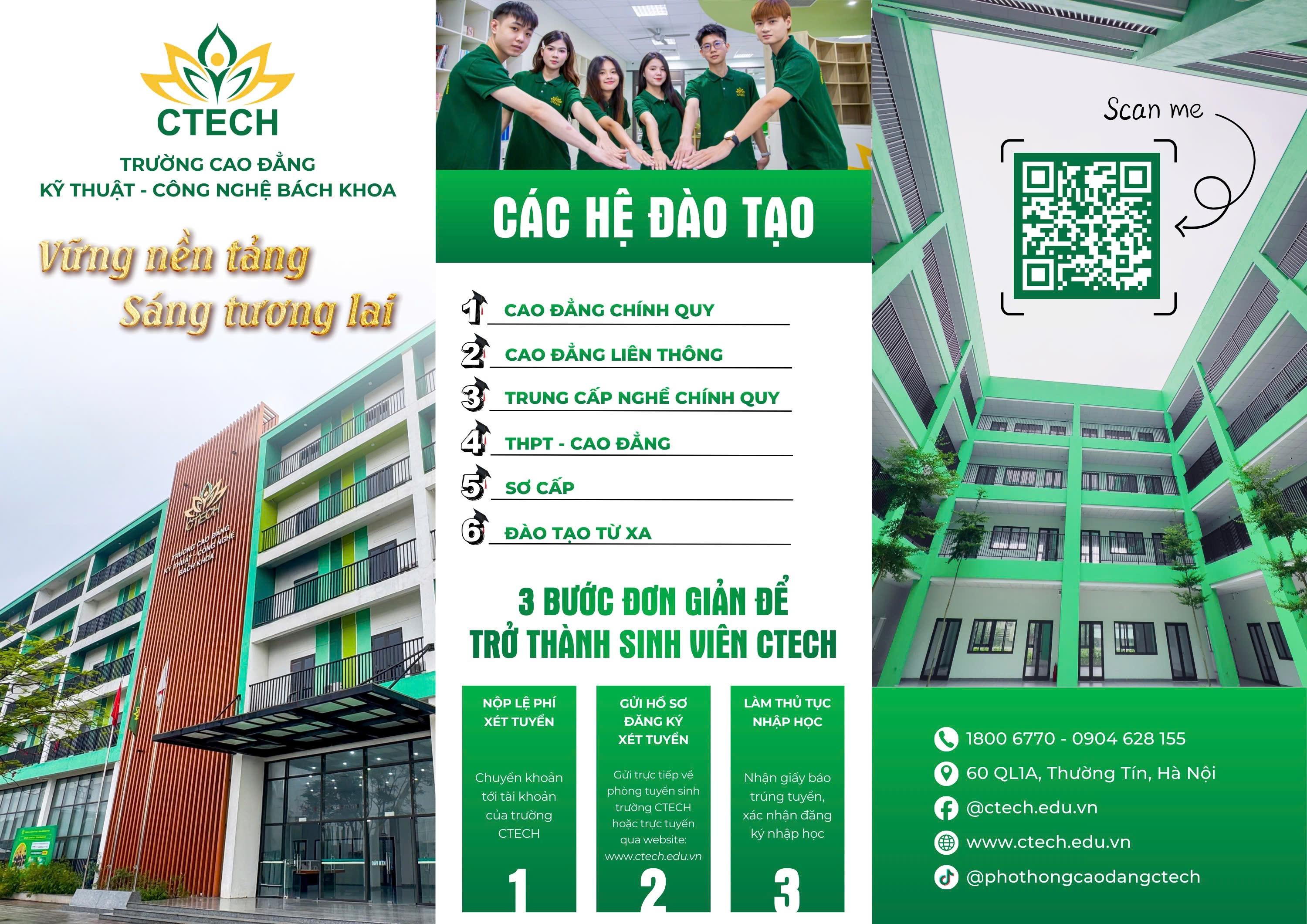 THÔNG BÁO TUYỂN SINH HỆ CAO ĐẲNG CHÍNH QUY NĂM HỌC 2026 – 2027